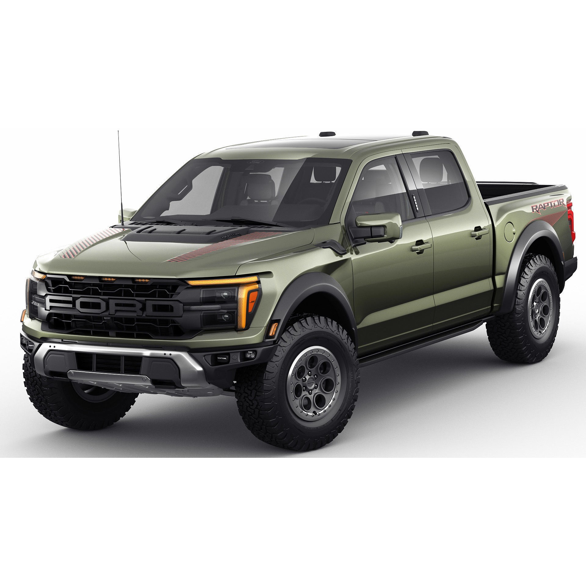 2024 F-150 Raptor R - Game-Ready 3D Model - View 3