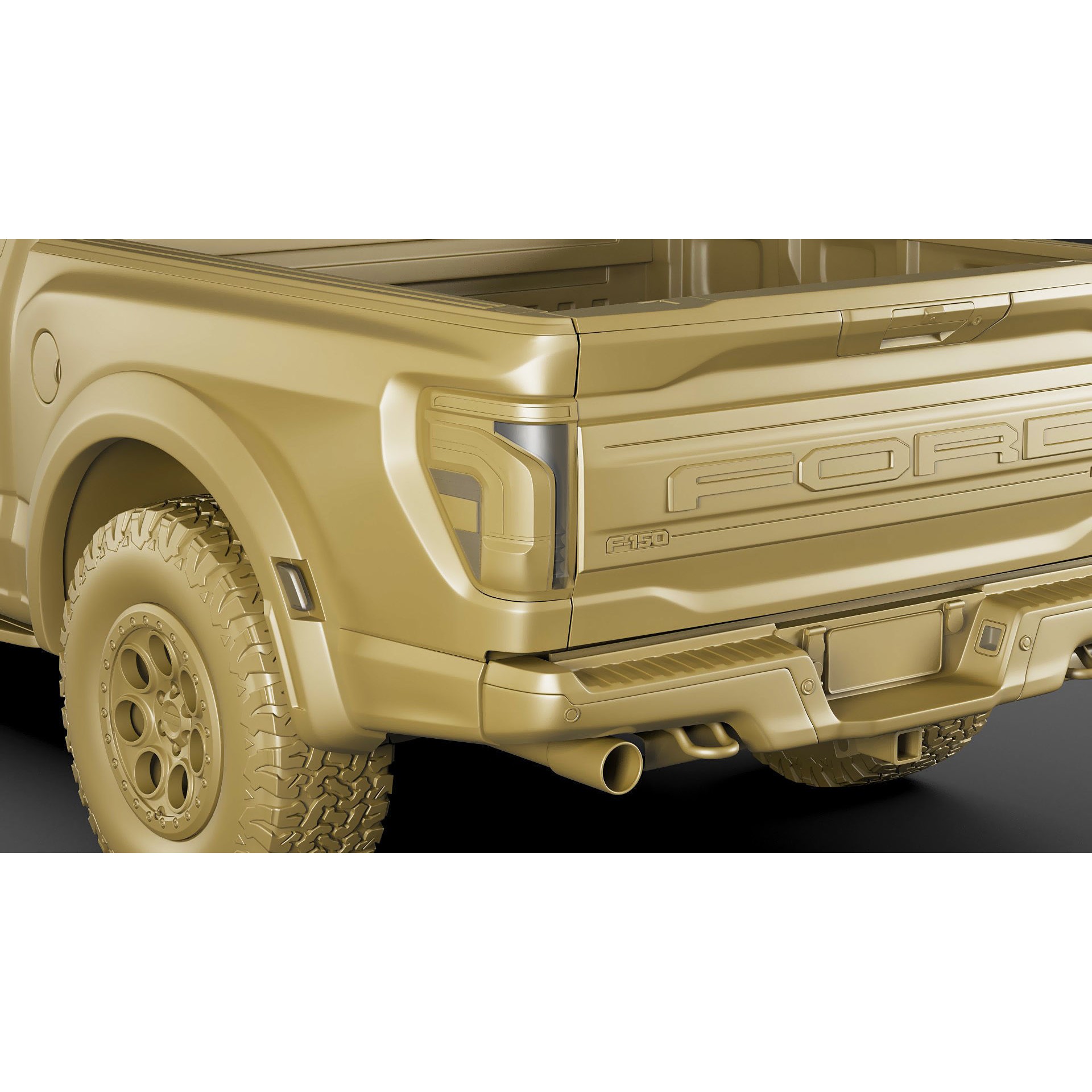 2024 F-150 Raptor R - Game-Ready 3D Model - View 32