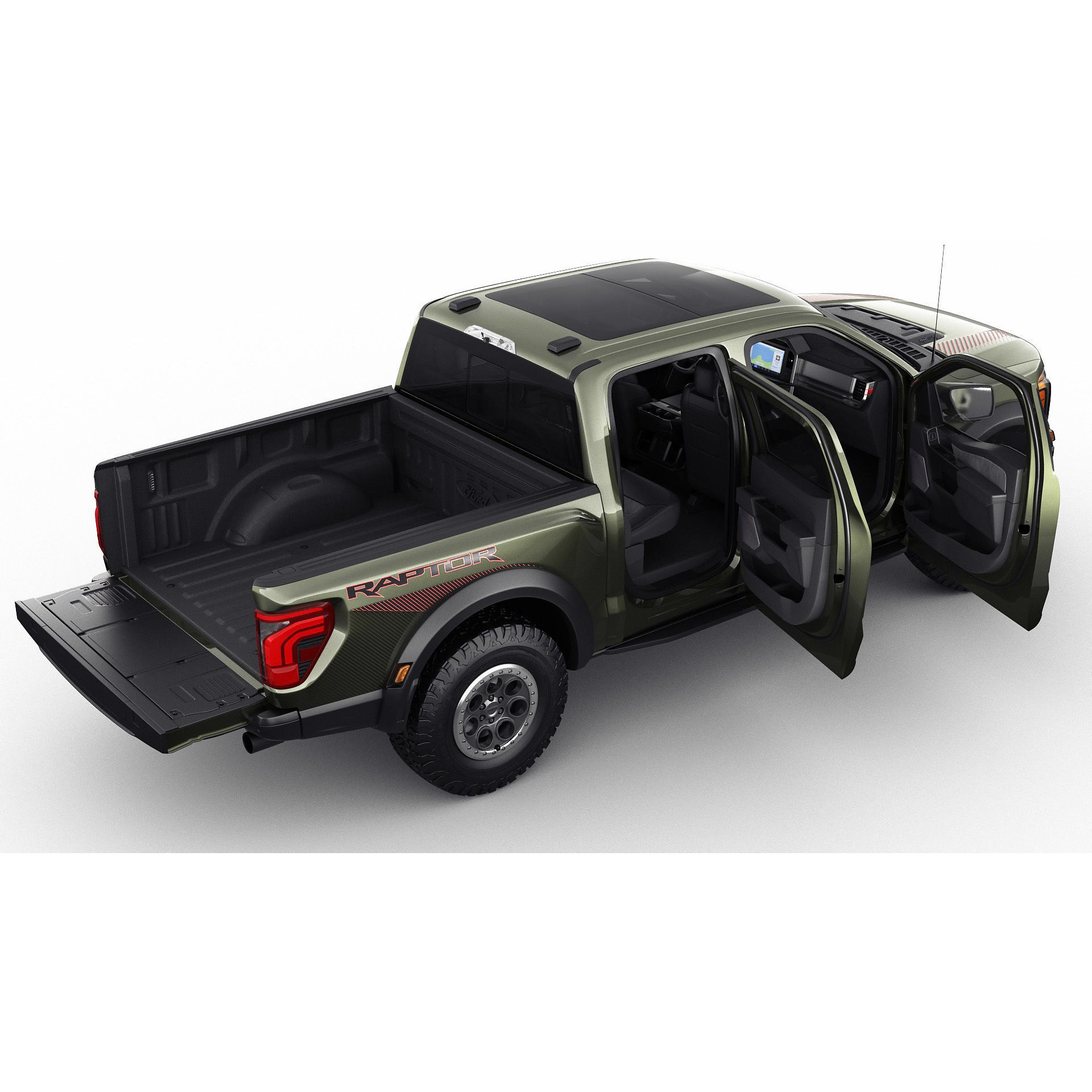 2024 F-150 Raptor R - Game-Ready 3D Model - View 4