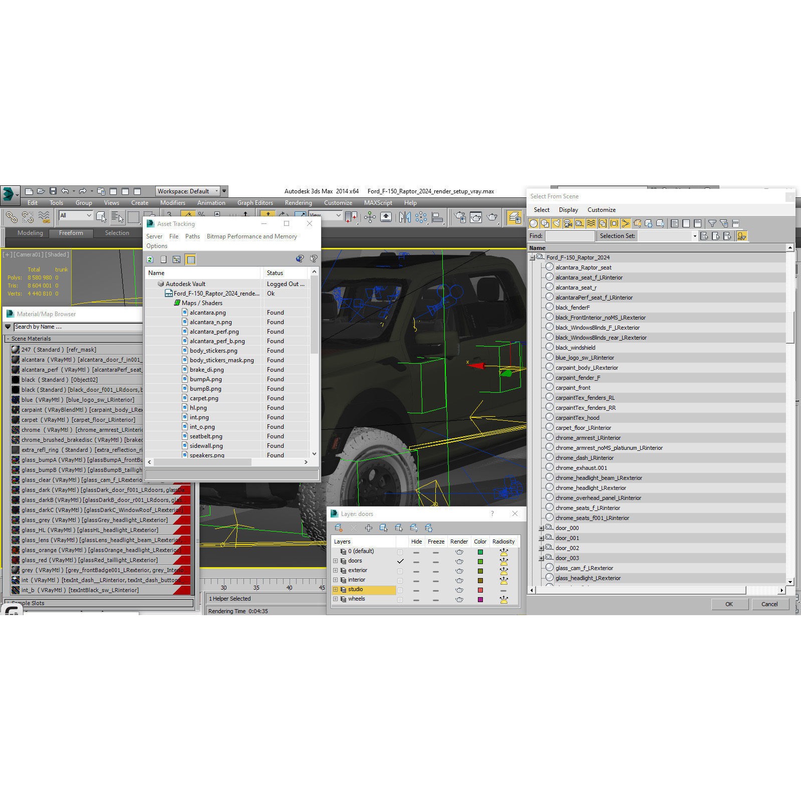 2024 F-150 Raptor R - Game-Ready 3D Model - View 41