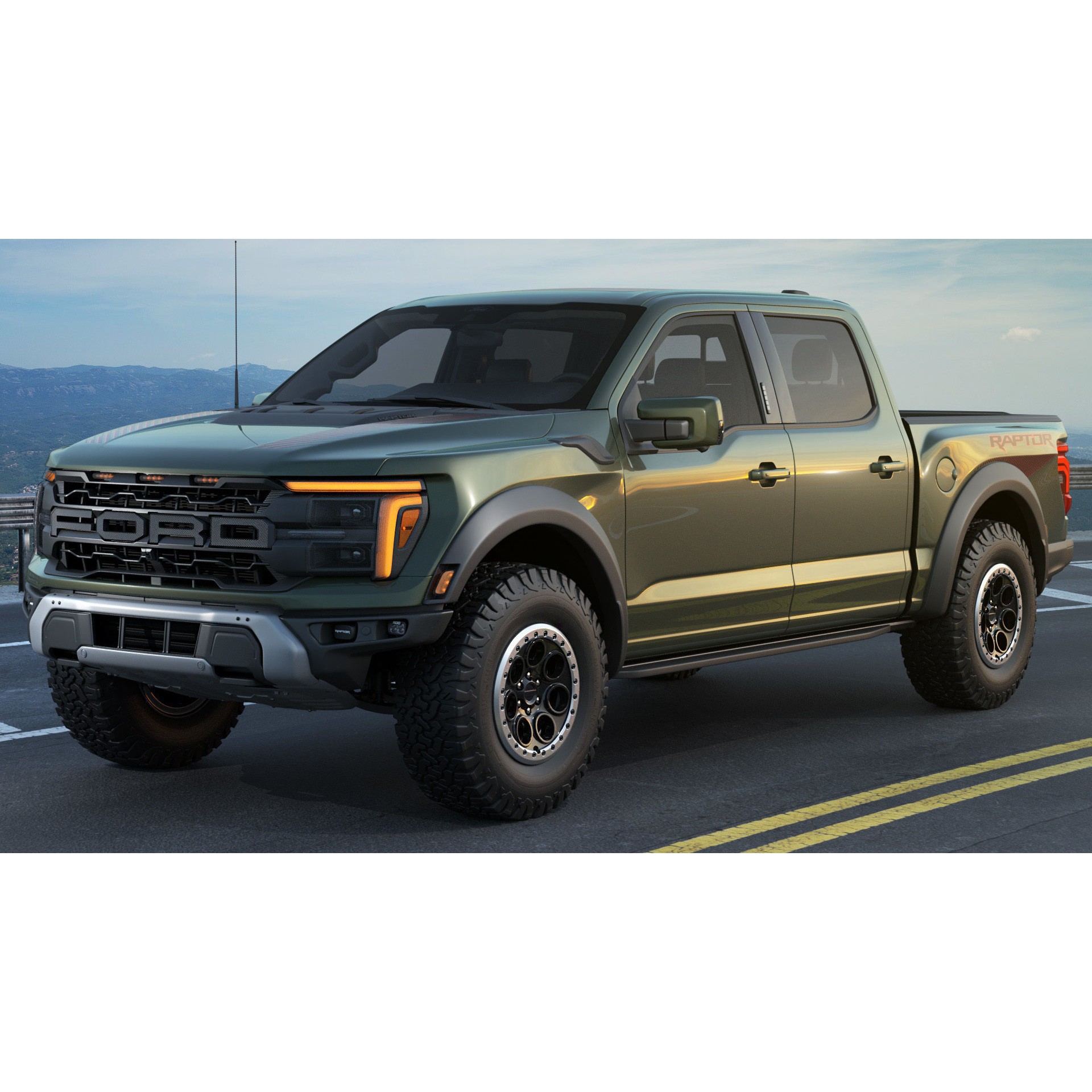 2024 F-150 Raptor R - Game-Ready 3D Model - View 6