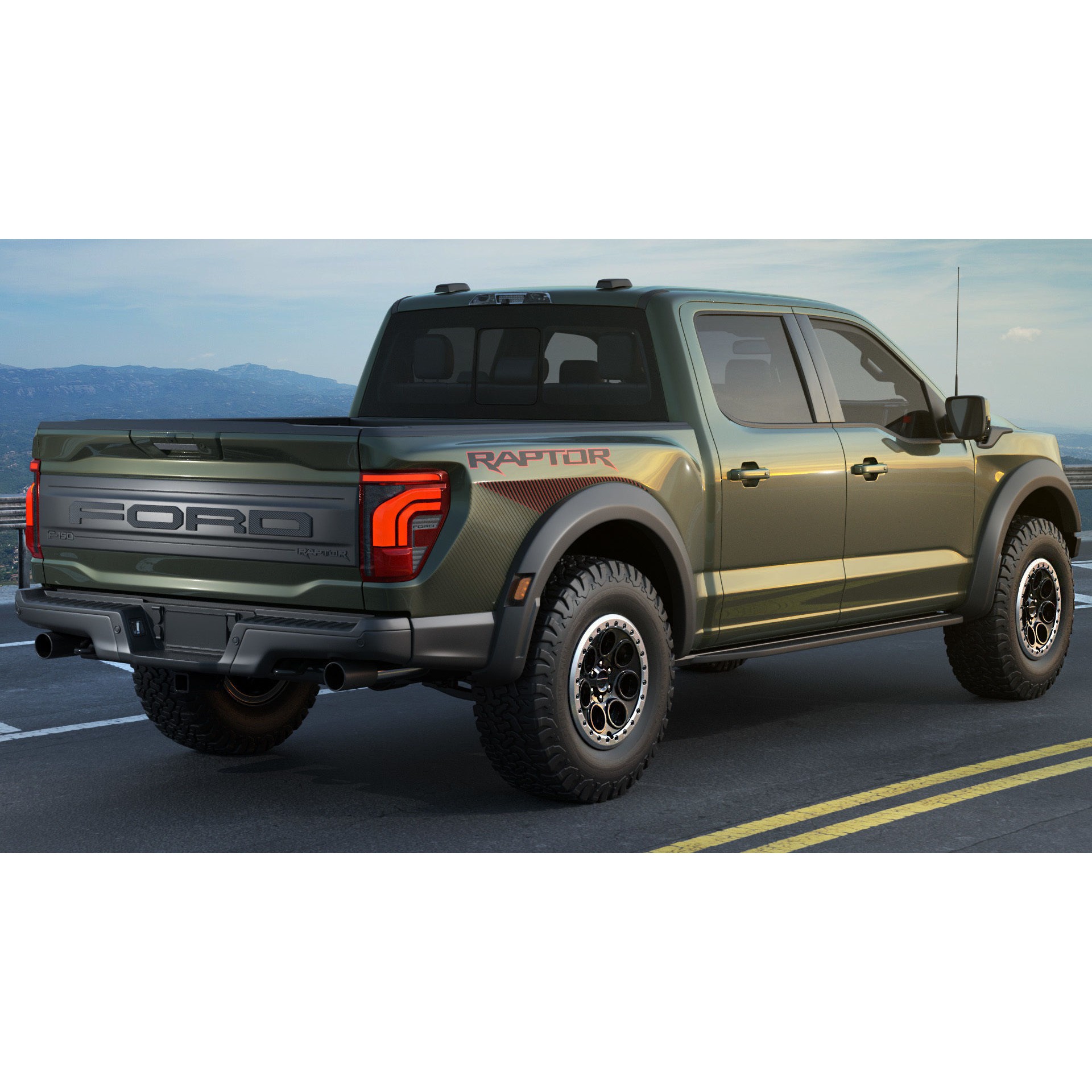 2024 F-150 Raptor R - Game-Ready 3D Model - View 7