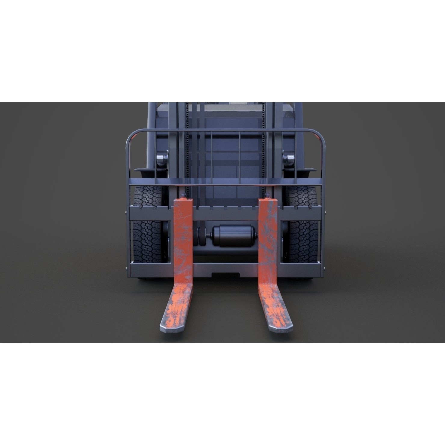 Toyota Geneo 25 Forklift - Game-Ready 3D Model - View 17