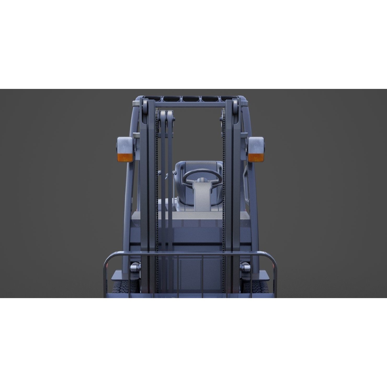 Toyota Geneo 25 Forklift - Game-Ready 3D Model - View 18