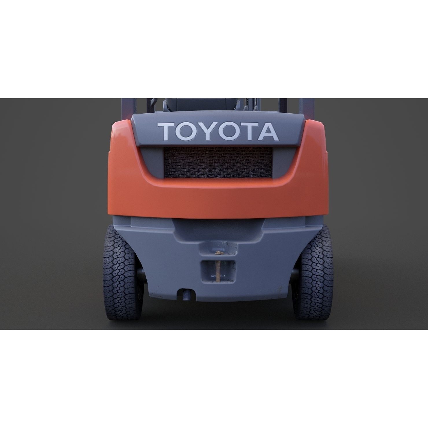 Toyota Geneo 25 Forklift - Game-Ready 3D Model - View 19