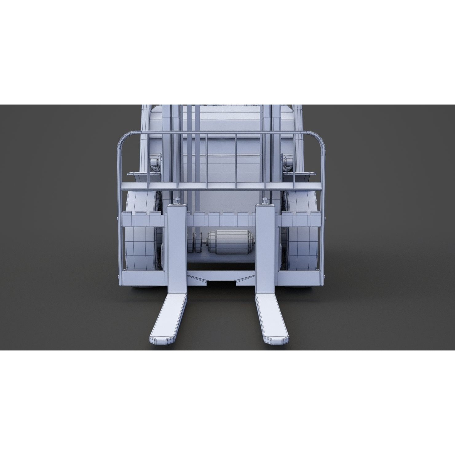 Toyota Geneo 25 Forklift - Game-Ready 3D Model - View 26