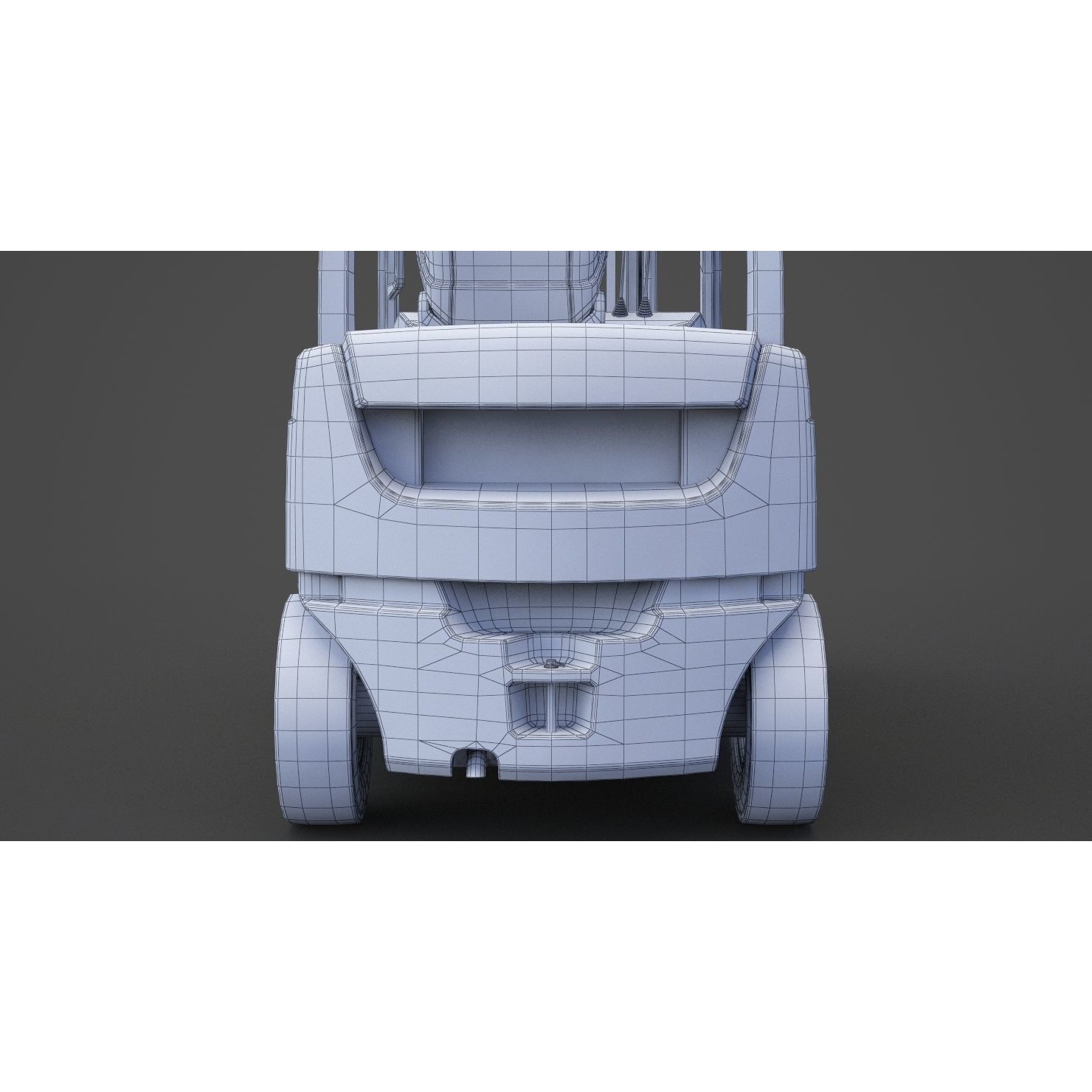 Toyota Geneo 25 Forklift - Game-Ready 3D Model - View 28