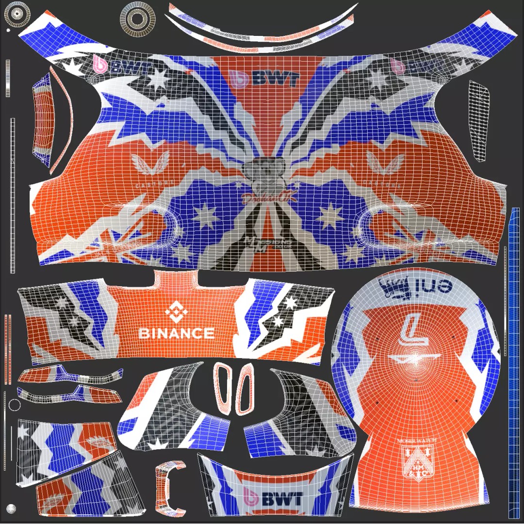 Jack Doohan Helmet 2025 3D Model – High Detail PBR Asset, FBX, OBJ, Blender - View 16