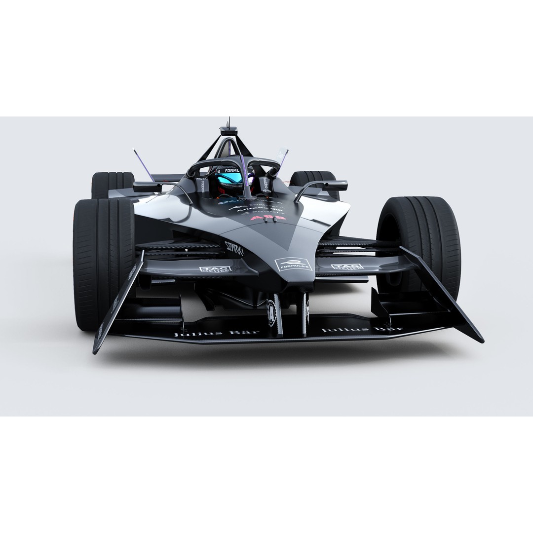 Formula E Gen3 2023 3D Model – High Poly Racing Car Asset, FBX - View 13