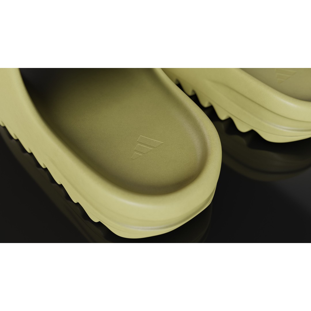 Adidas Yeezy Sliders 3D Model – Low Poly Game Asset, Blender & FBX - View 42