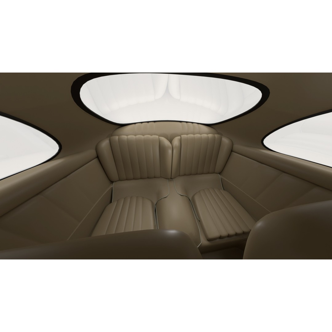 Porsche 356 2 Coupe 1948 3D Model – Rigged PBR Antique Car, FBX - View 22