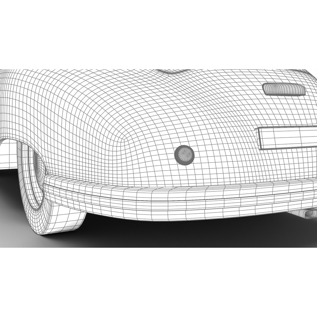 Porsche 356 2 Coupe 1948 3D Model – Rigged PBR Antique Car, FBX - View 41