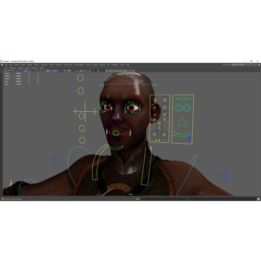 Tribal Warrior 3D Model – Stylized Toon Fighter, Rigged for Animation - View 26