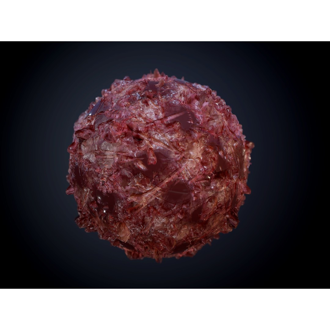 Horror Gore Skin Seamless PBR Texture Pack – 30 Textures for Games - View 27