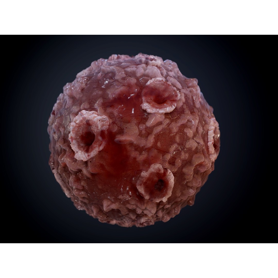 Horror Gore Skin Seamless PBR Texture Pack – 30 Textures for Games - View 3