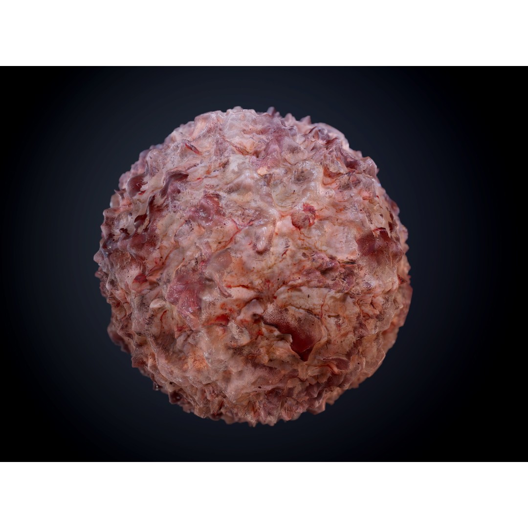 Horror Gore Skin Seamless PBR Texture Pack – 30 Textures for Games - View 30