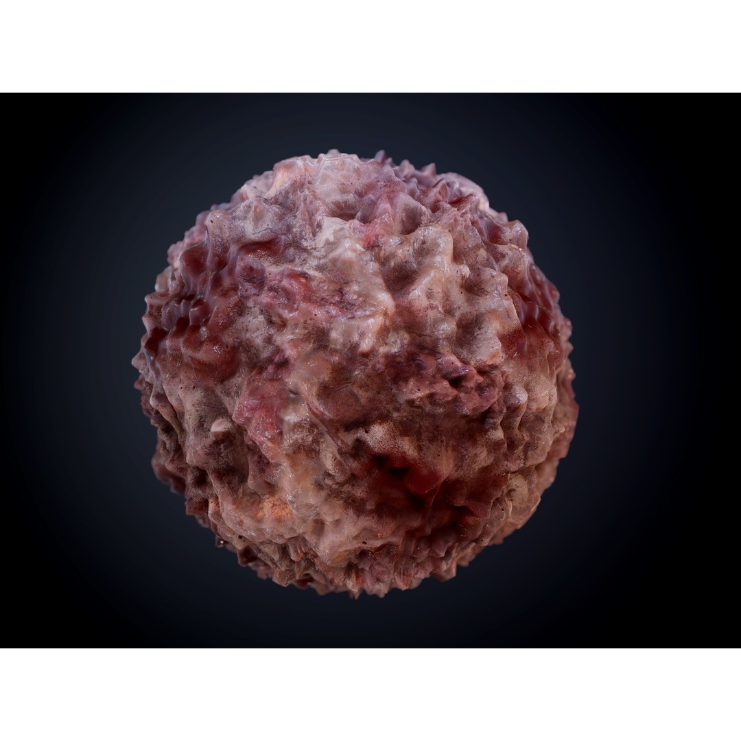 Horror Gore Skin Seamless PBR Texture Pack – 30 Textures for Games - View 31