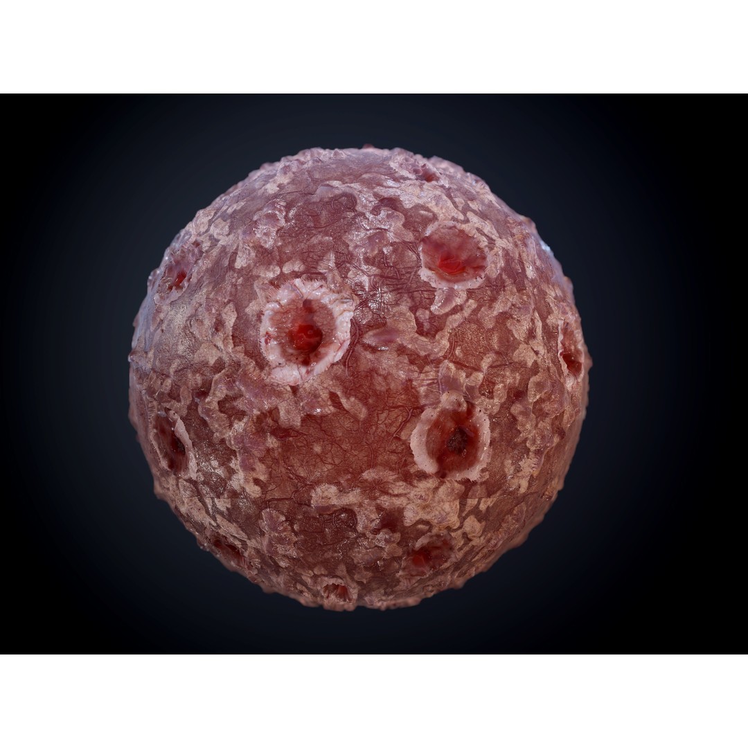 Horror Gore Skin Seamless PBR Texture Pack – 30 Textures for Games - View 6