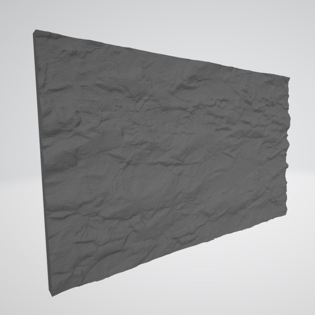 Stone Wall 3D Model – High Quality PBR Texture and Formats