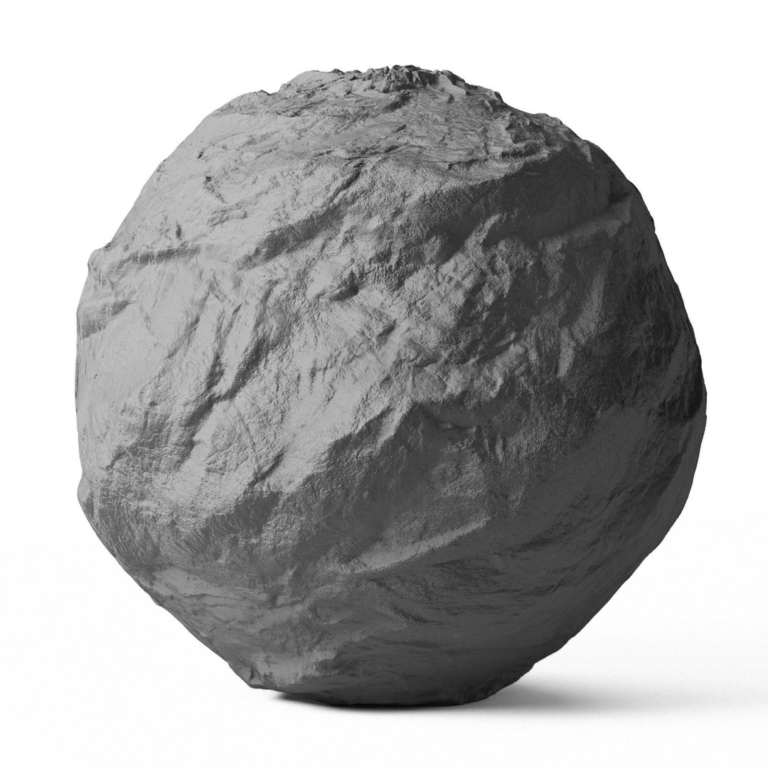 Stone Wall 3D Model – High Quality PBR Texture and Formats - View 7