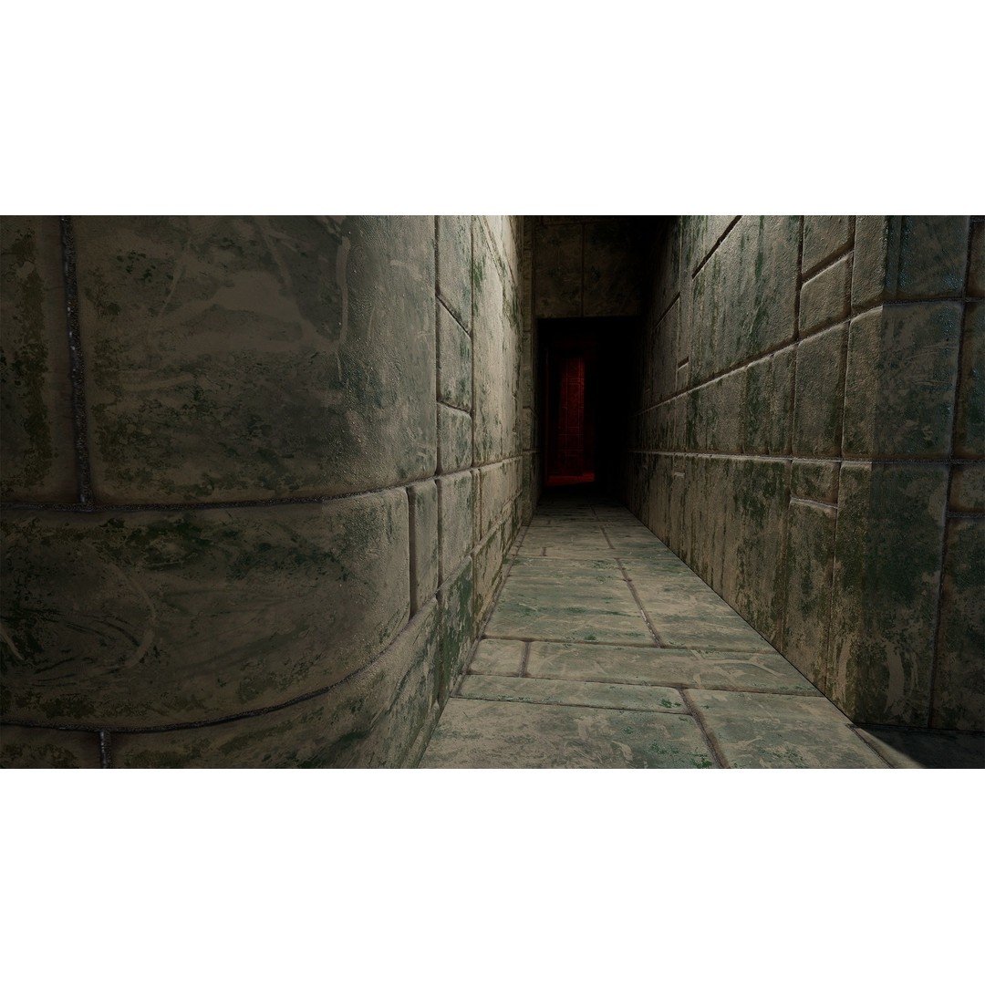 Medieval Wall and Ground 3D Model – PBR Textures, Low Poly Asset - View 18
