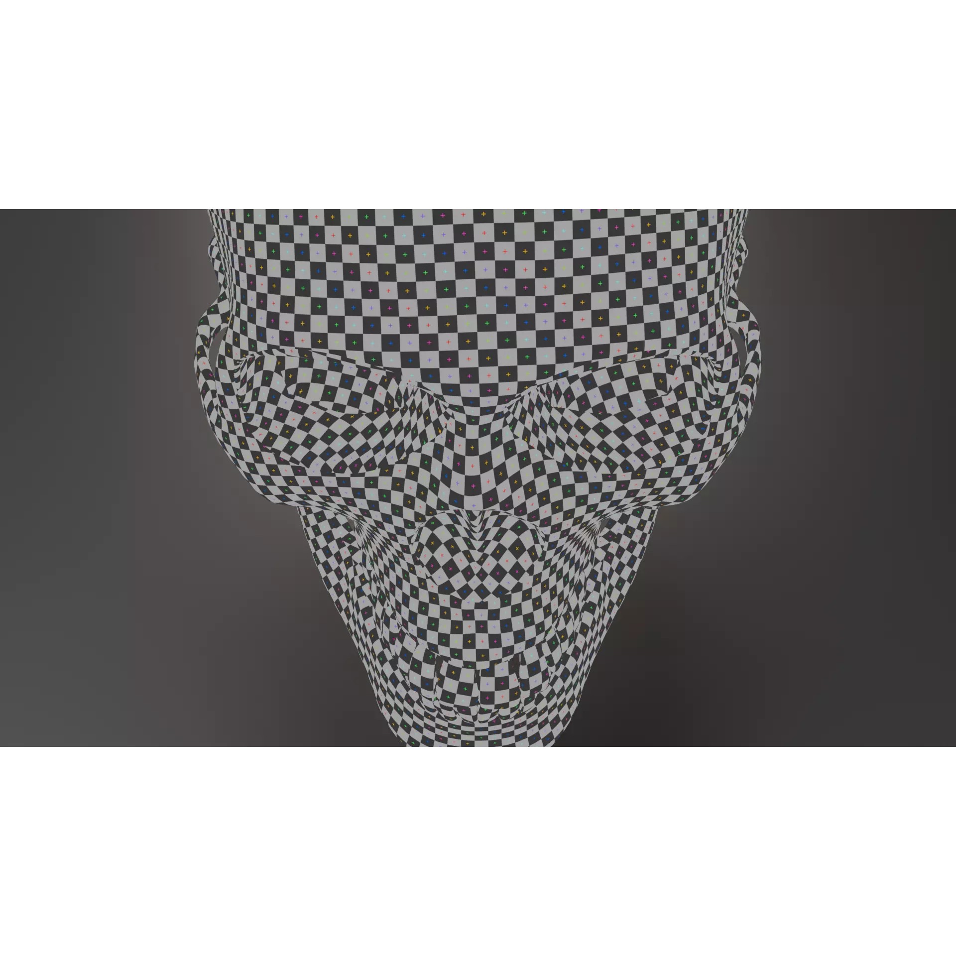 Human Skull - Low-Poly Game-Ready 3D Model - View 17