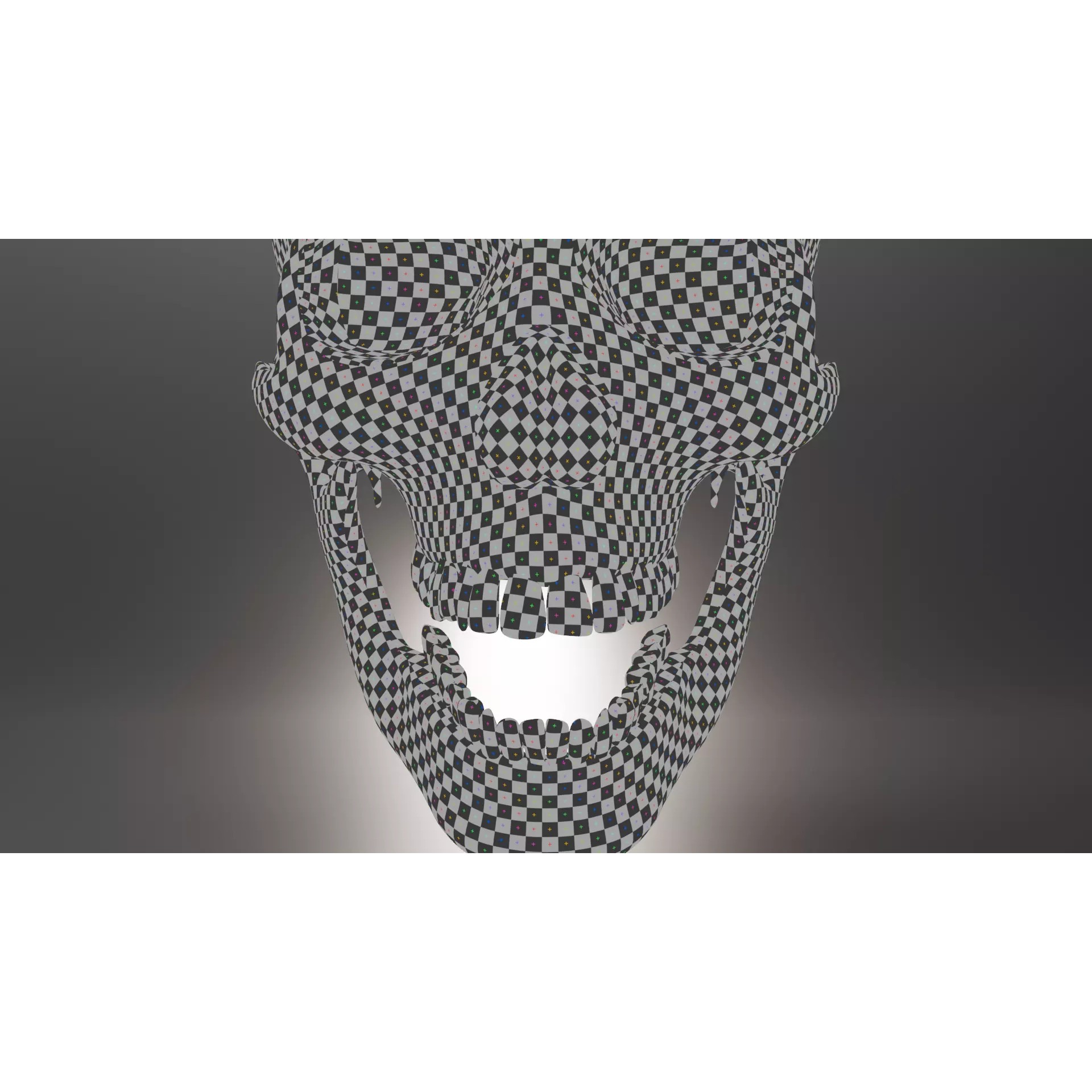 Human Skull - Low-Poly Game-Ready 3D Model - View 20