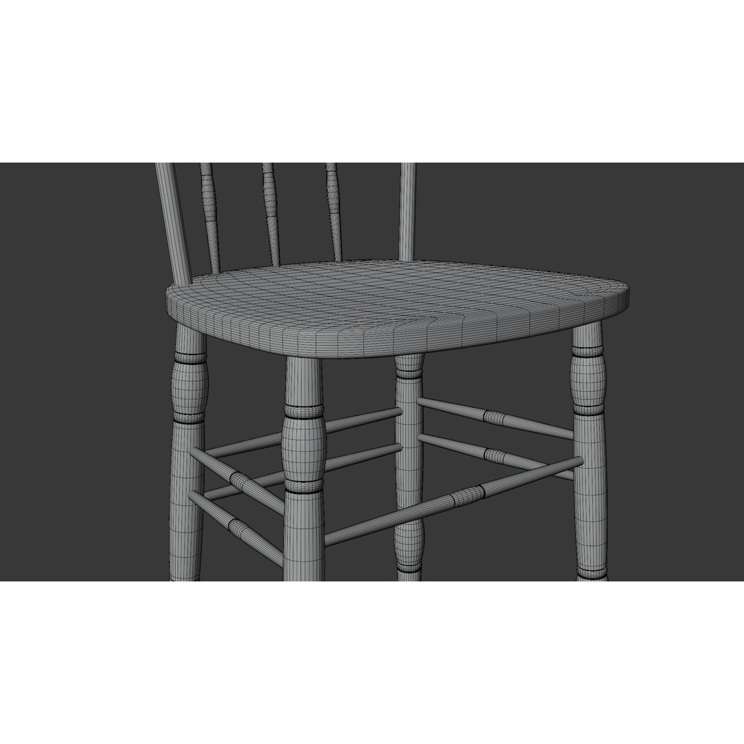 Poker Table 3D Model – Vintage Casino Scene with PBR Textures - View 9