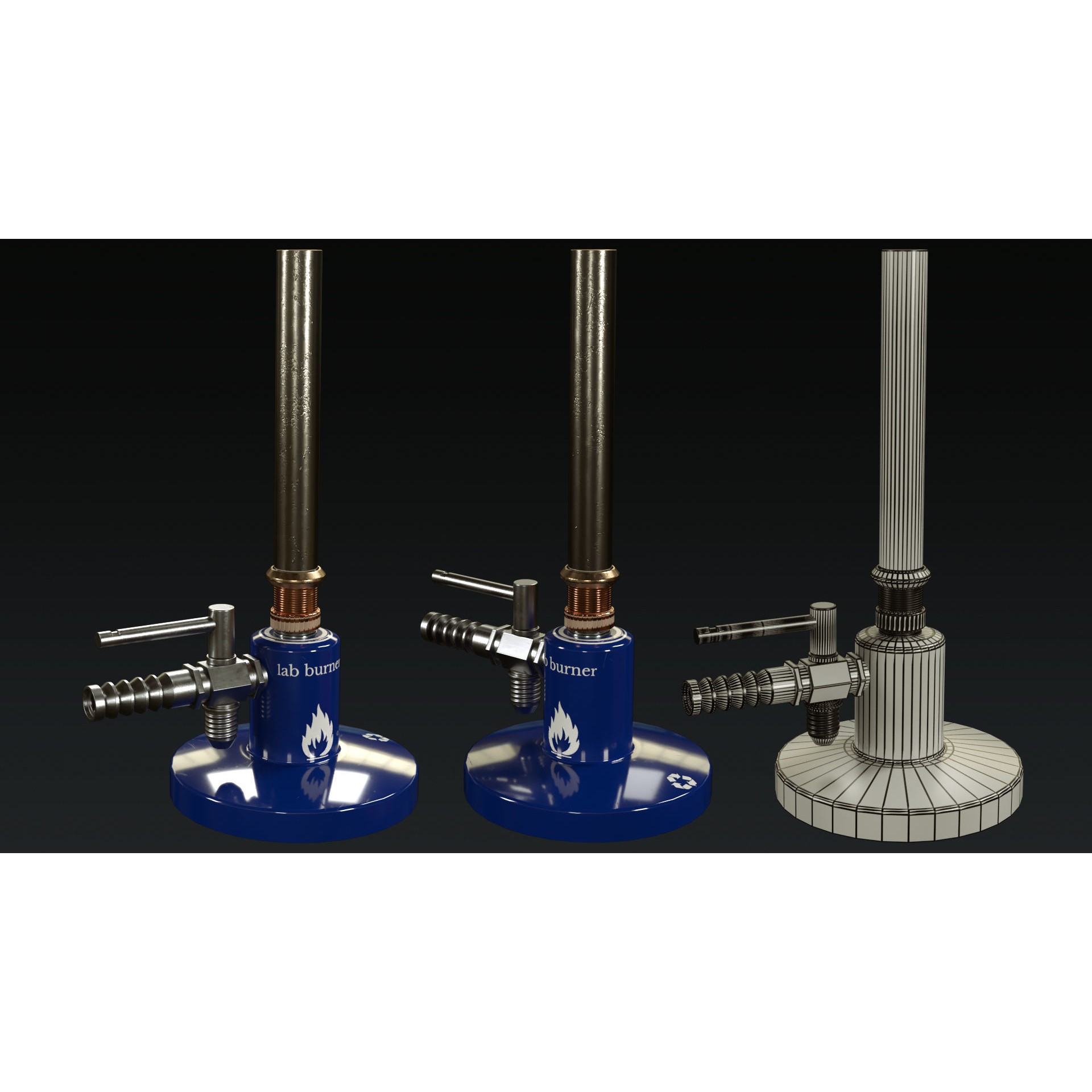 Laboratory Tools Pack 1 - Low-Poly Game-Ready 3D Model - View 11