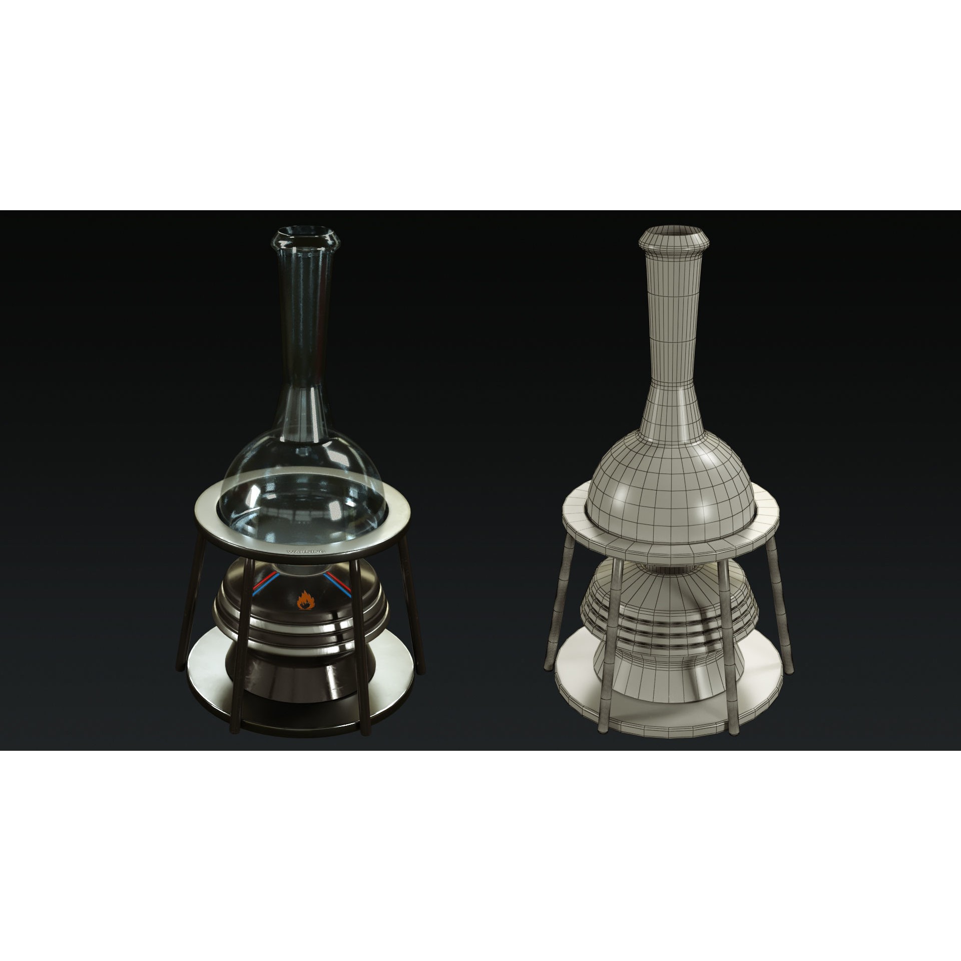 Laboratory Tools Pack 1 - Low-Poly Game-Ready 3D Model - View 13