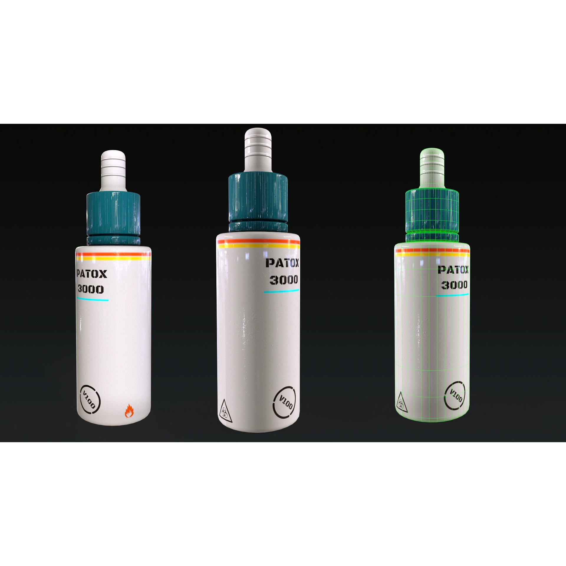 Laboratory Tools Pack 1 - Low-Poly Game-Ready 3D Model - View 7