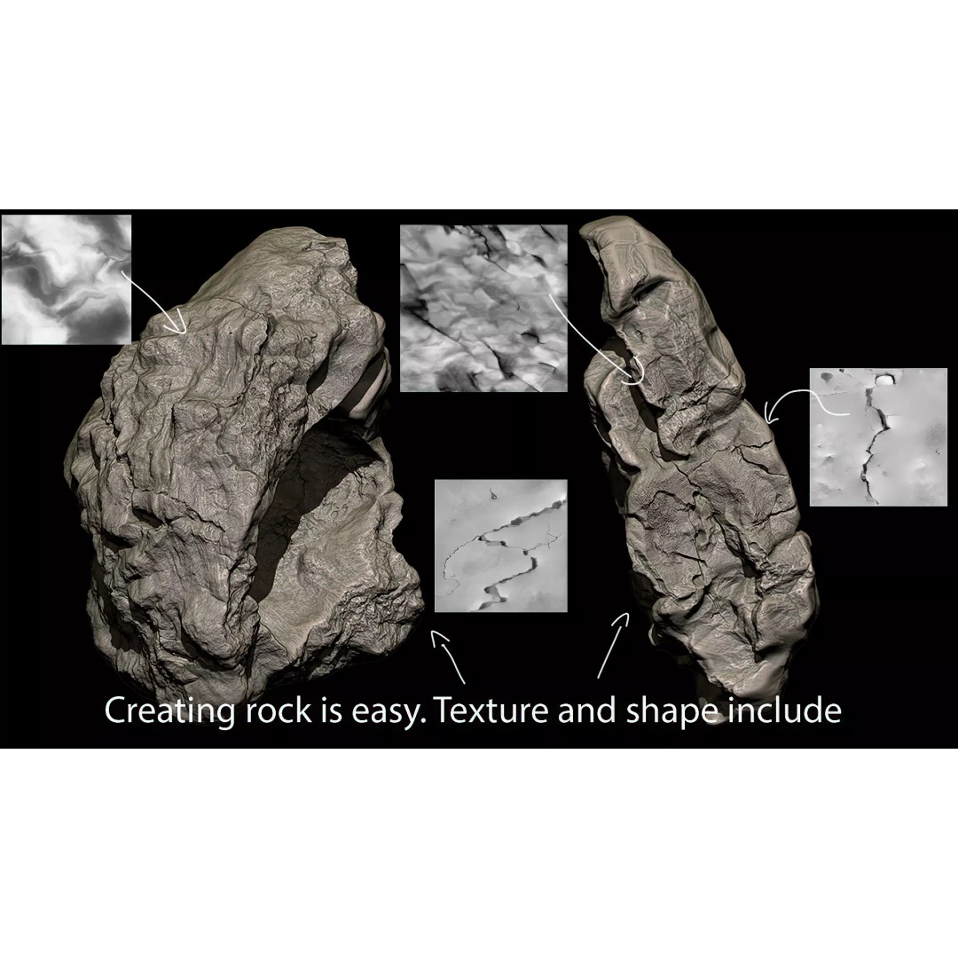 Beksinski Distorted Matter 3D Model – High-Quality Alphas & Shape Objects - View 6