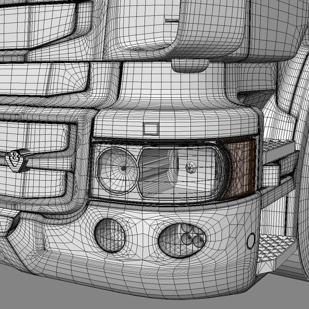 Euro Truck 3D Model – Detailed ADR Tanker, Game Ready FBX - View 27