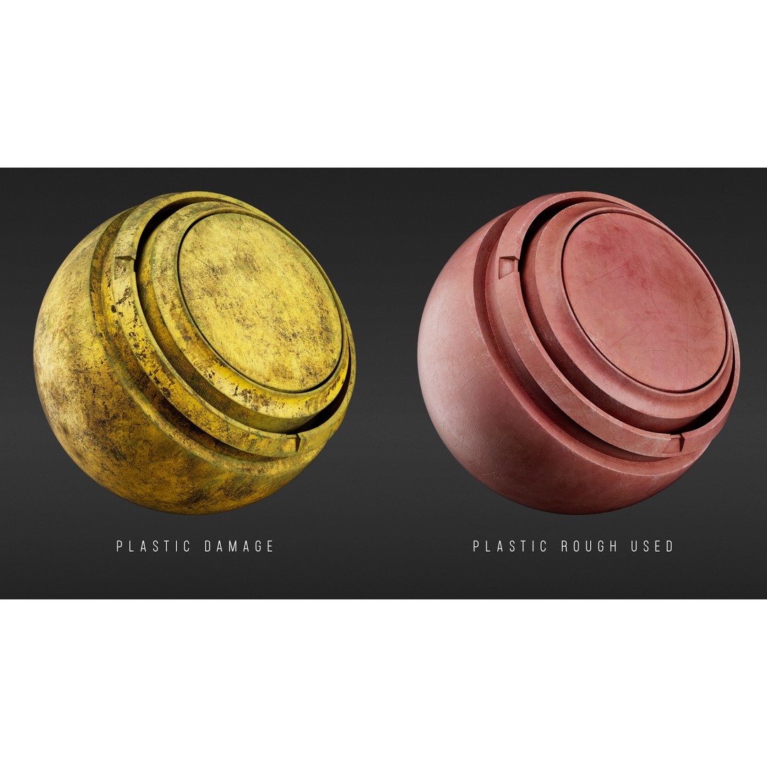 Post-Apocalyptic Smart Materials 3D Model – PBR Textures for Substance Painter - View 16