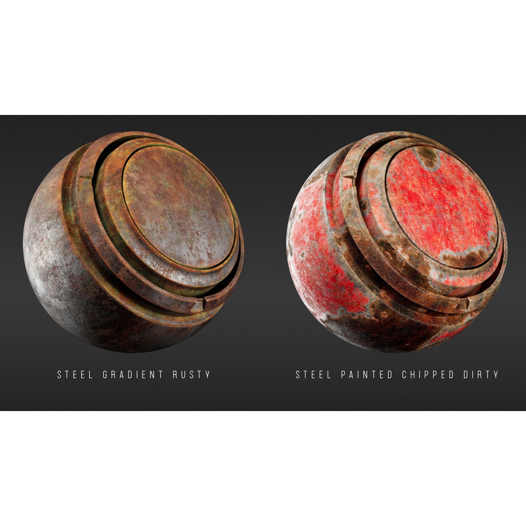 Post-Apocalyptic Smart Materials 3D Model – PBR Textures for Substance Painter - View 5