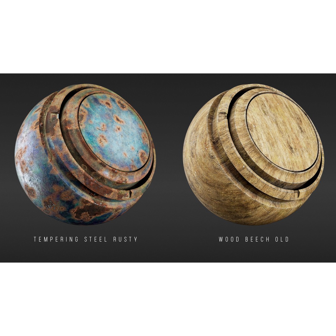 Post-Apocalyptic Smart Materials 3D Model – PBR Textures for Substance Painter - View 6