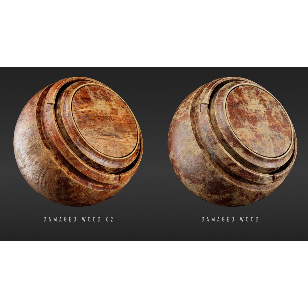 Post-Apocalyptic Smart Materials 3D Model – PBR Textures for Substance Painter - View 9