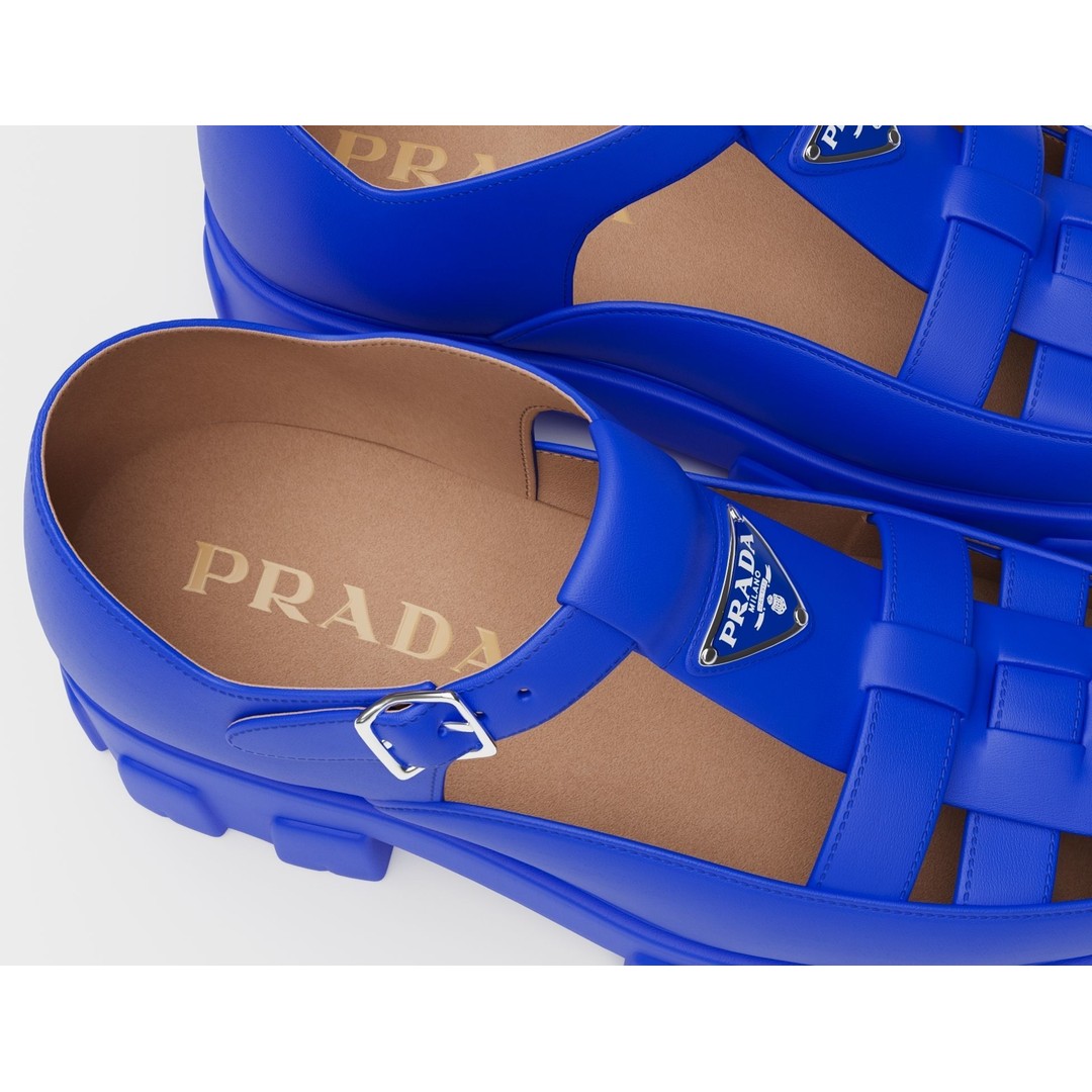 Chunky Sandals 3D Model – Low Poly Game Ready Footwear, FBX - View 19