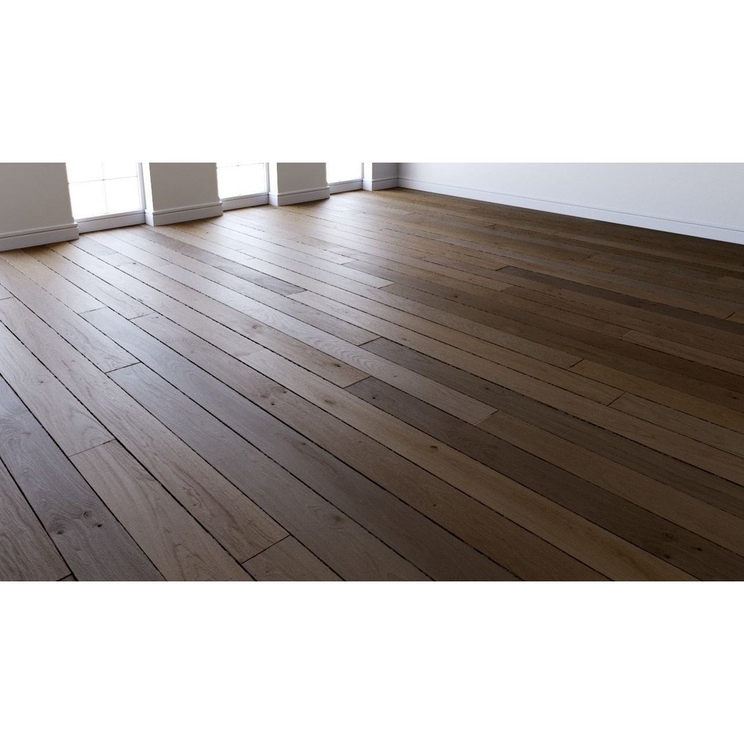 Wood Floors 3D Model – Seamless PBR Textures, 8K Resolution - View 30