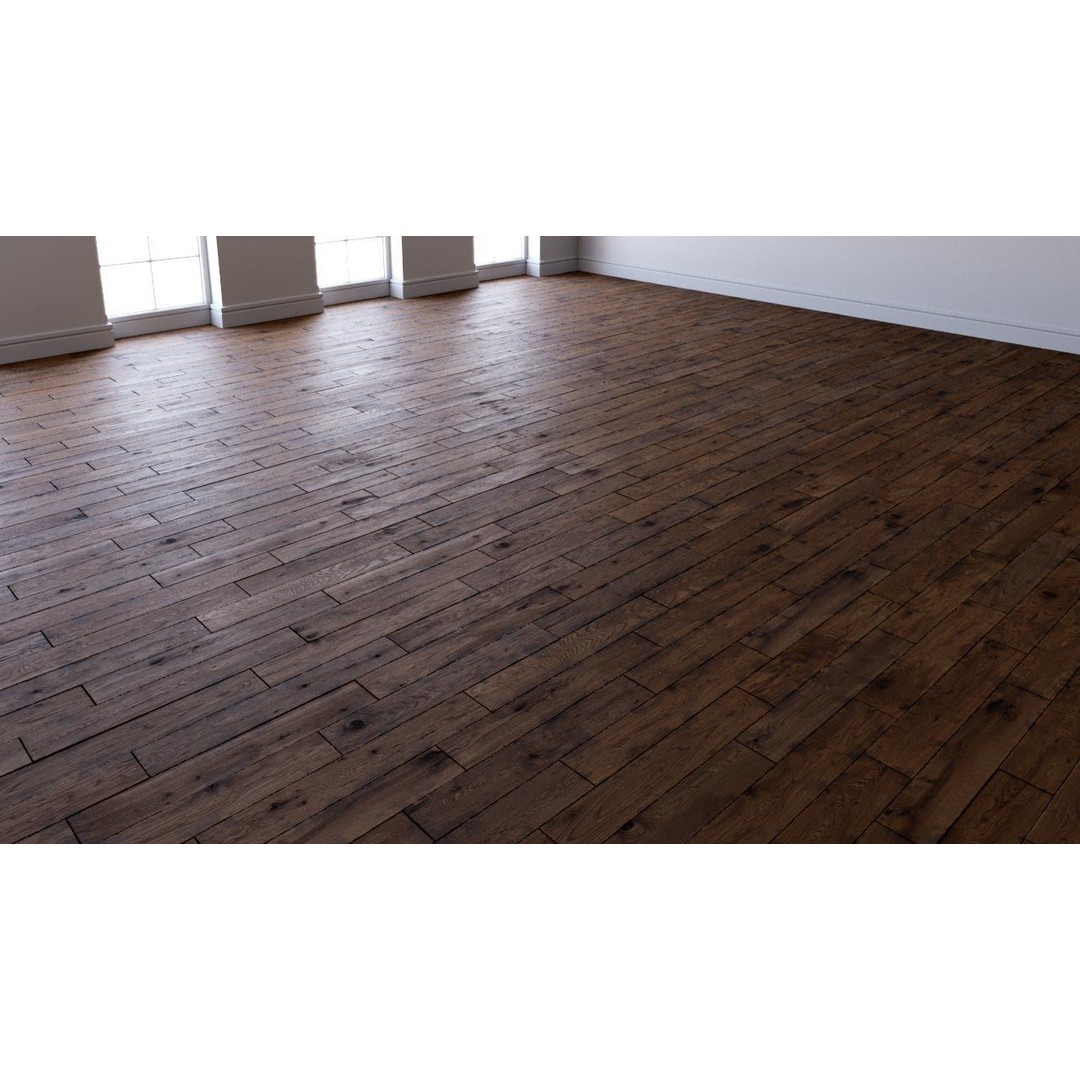 Wood Floors 3D Model – Seamless PBR Textures, 8K Resolution - View 40