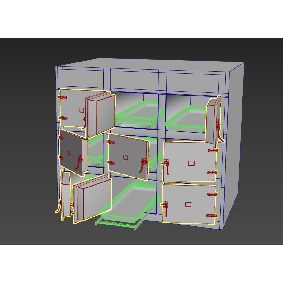 Worn Morgue - Game-Ready 3D Model - View 12