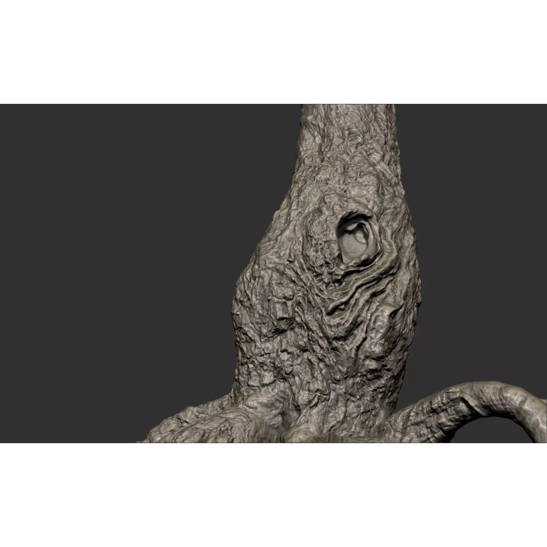 Beksinski Haunting Texture 3D Model – Volume 8 Alphas for ZBrush - View 4