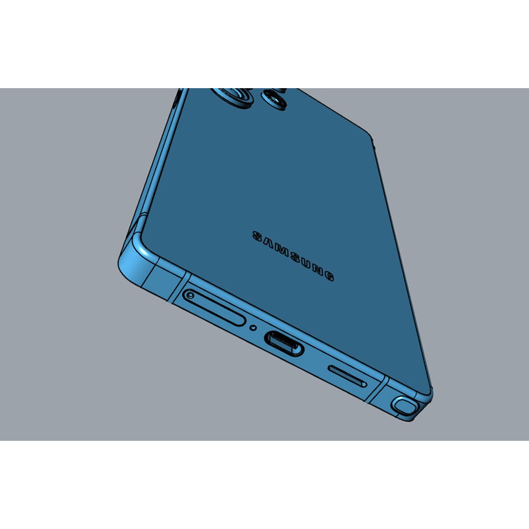 SAMSUNG Galaxy S25 Ultra 3D Model – High Poly PBR Asset, FBX, OBJ