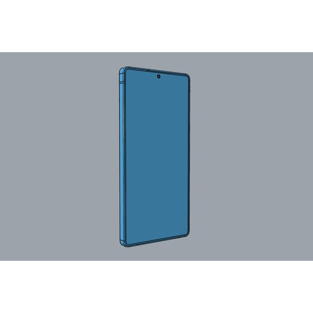 SAMSUNG Galaxy S25 Ultra 3D Model – High Poly PBR Asset, FBX, OBJ - View 28