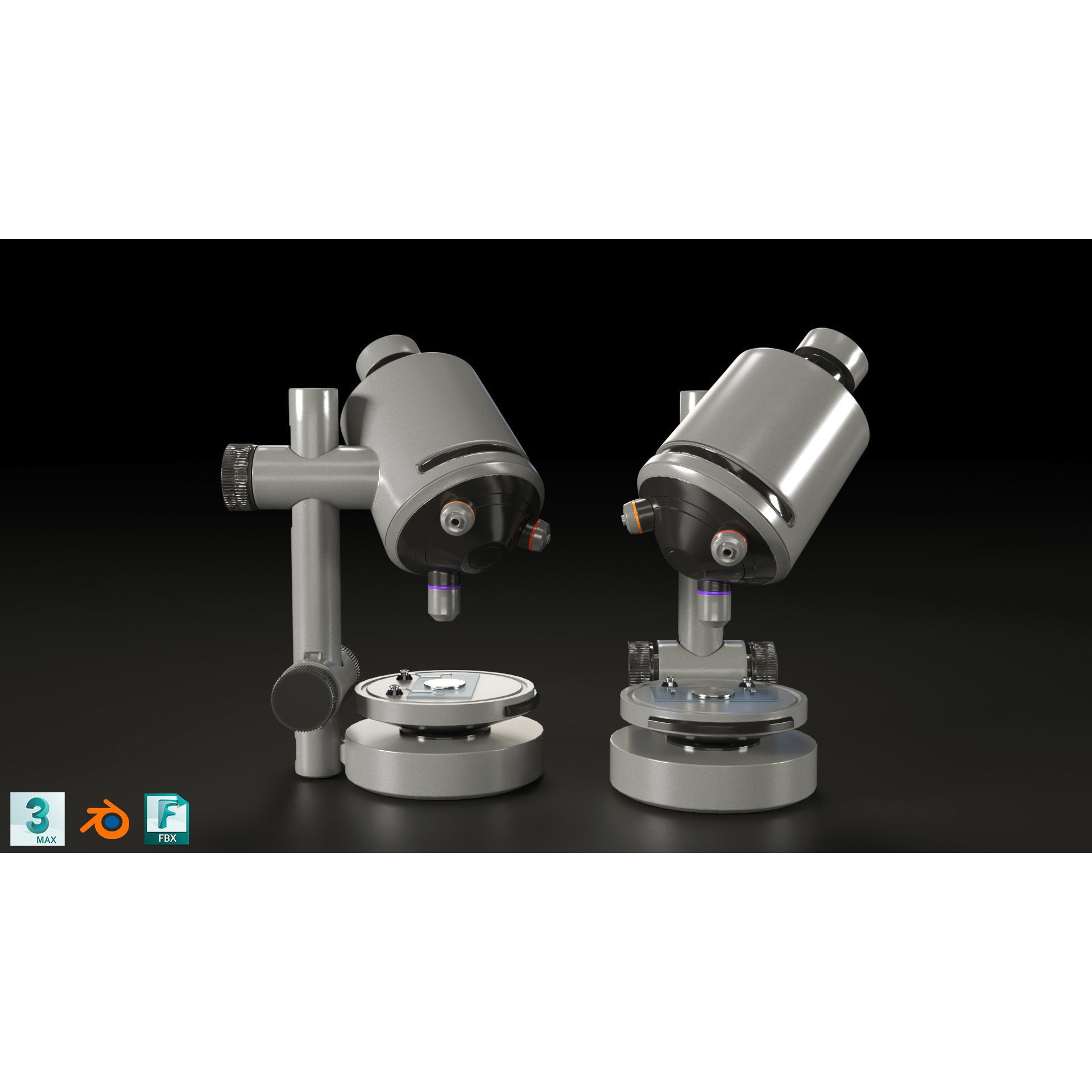 Sci-Fi Laboratory Equipment - Low-Poly Game-Ready 3D Model - View 7