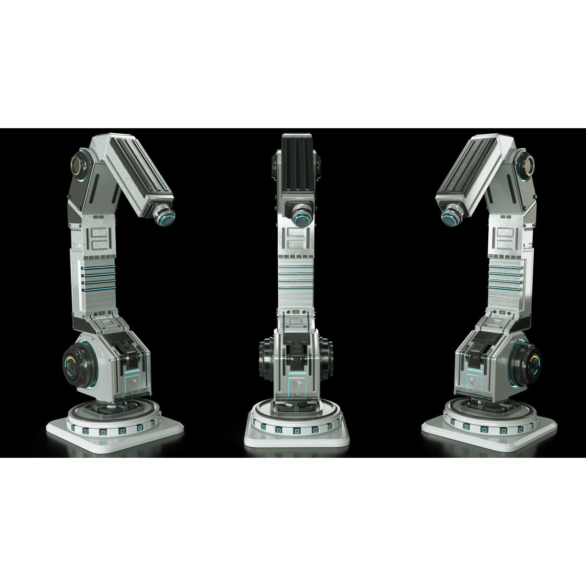 Sci-Fi Medical Equipment - Game-Ready 3D Model - View 14