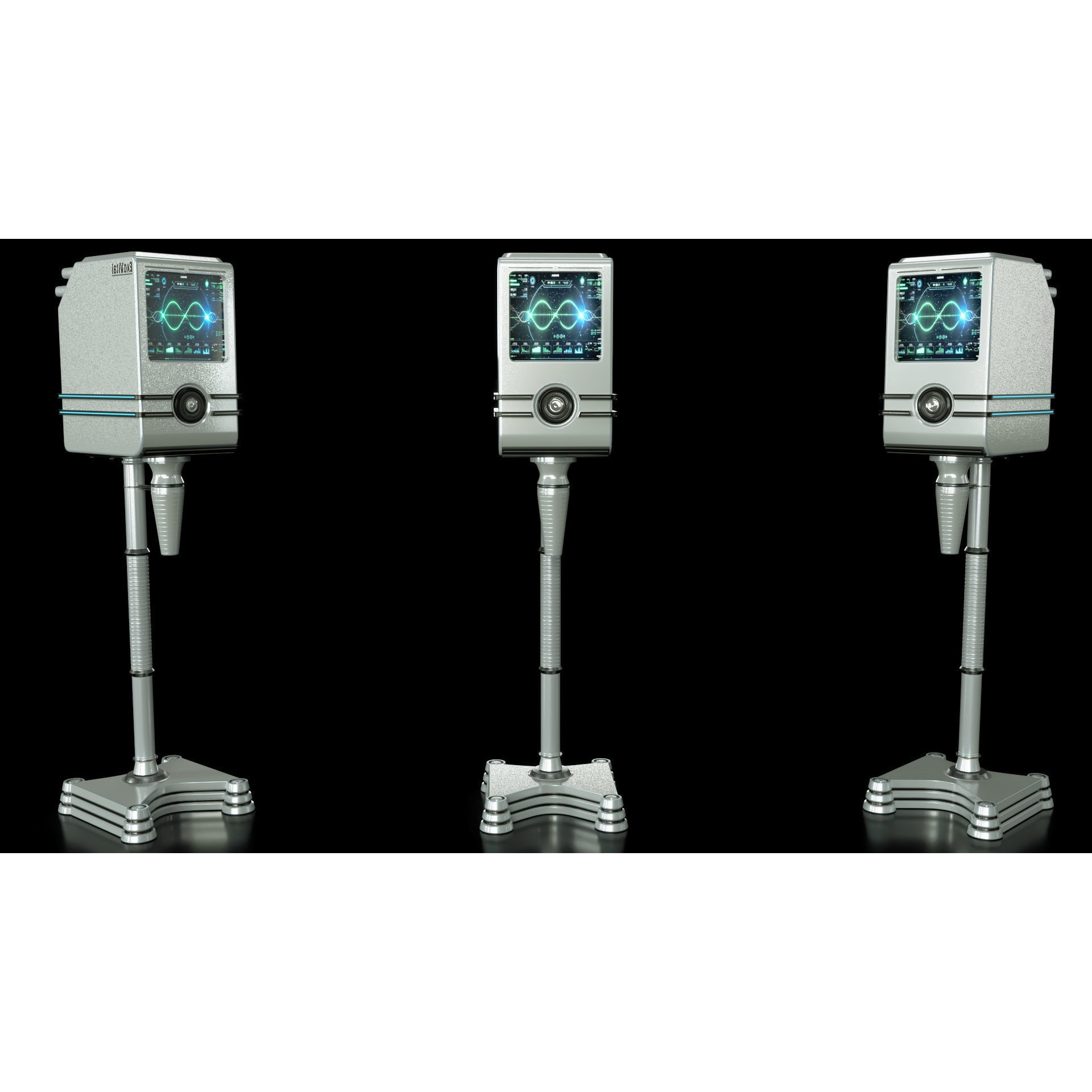 Sci-Fi Medical Equipment - Game-Ready 3D Model - View 15