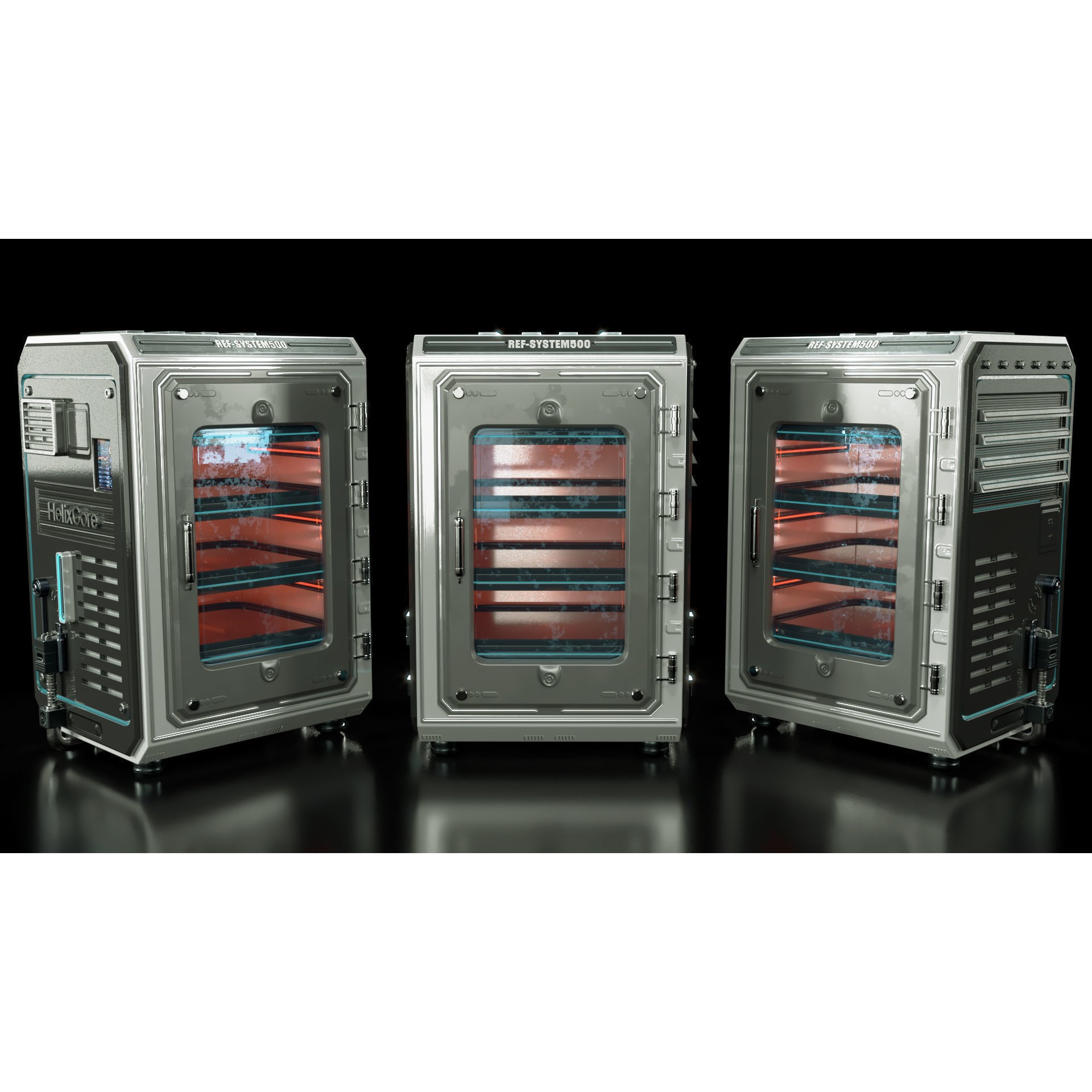 Sci-Fi Medical Equipment - Game-Ready 3D Model - View 7