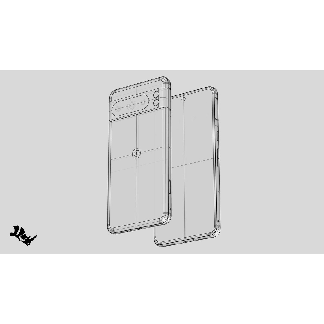 Google Pixel 8 Pro 3D Model – High Quality Smartphone Asset, FBX, Blender