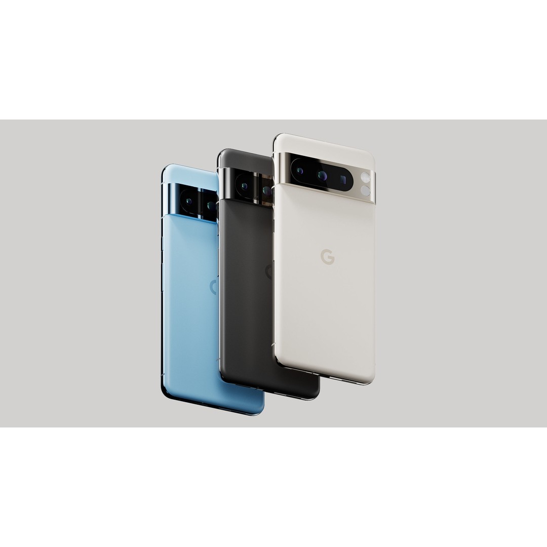 Google Pixel 8 Pro 3D Model – High Quality Smartphone Asset, FBX, Blender - View 3